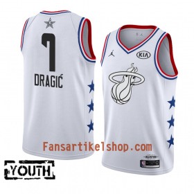 Miami Heat Trikot Goran Dragic 7 2019 All-Star Jordan Brand Weiß Swingman - Kinder